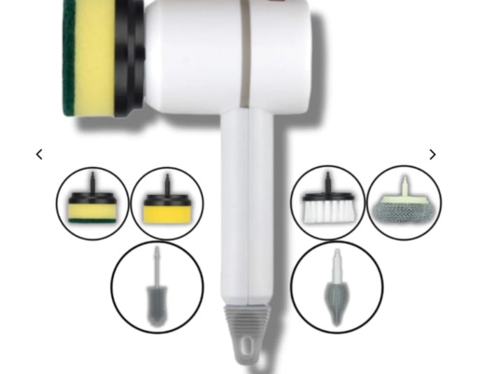 Automatic rotation for deep and powerful cleaning.