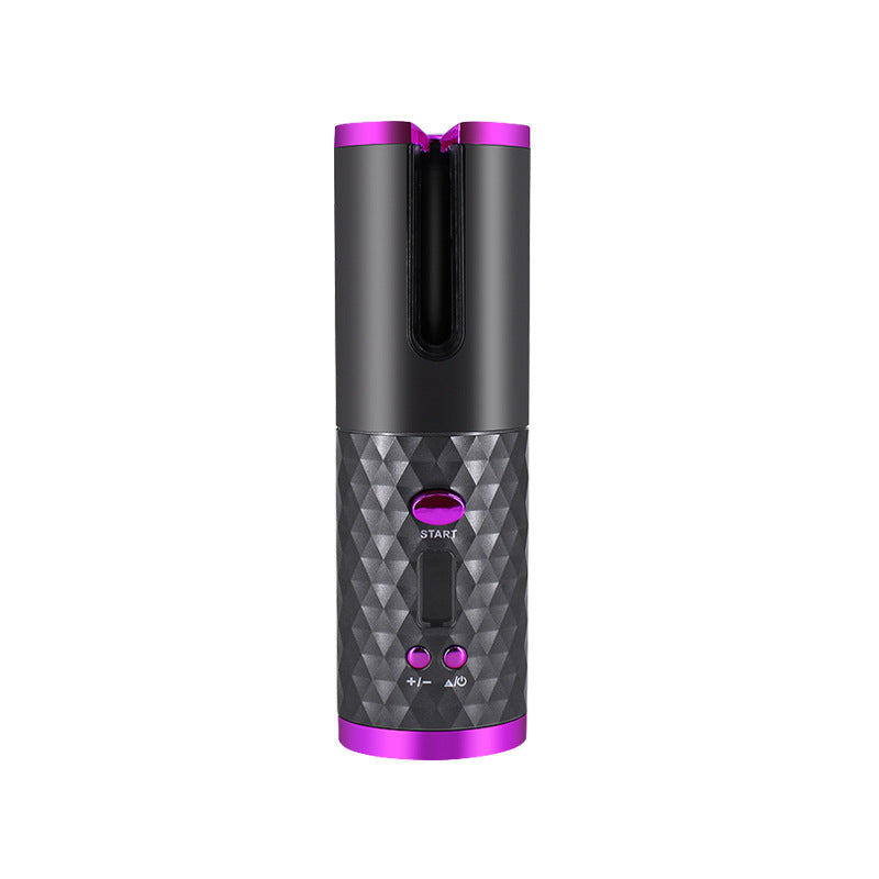 Portable Rechargeable Hair Curler with Ceramic Barrel