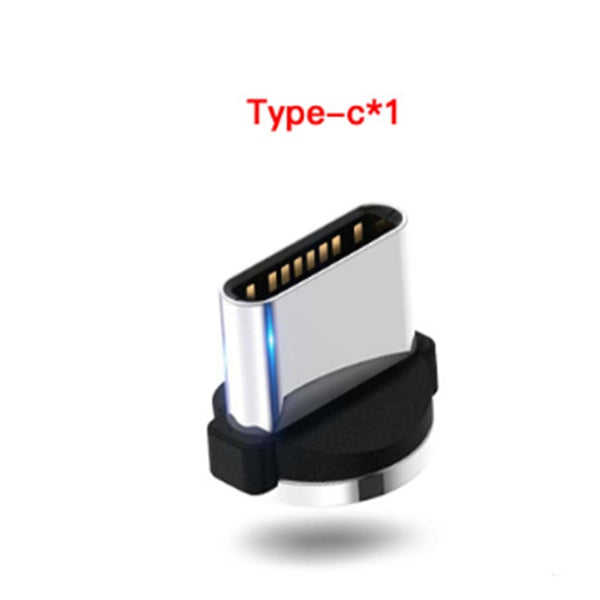 Flowing light magnetic data cable 📱 Apple & Android