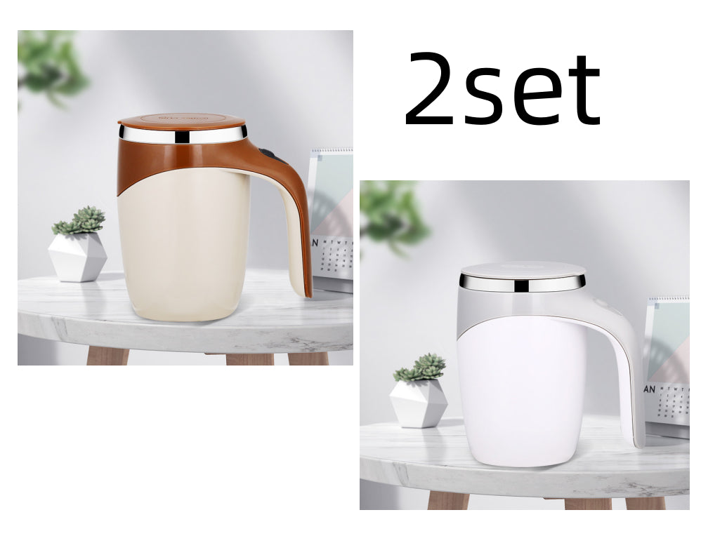Portable Rechargeable Automatic Coffee Milkshake Stirring Mug