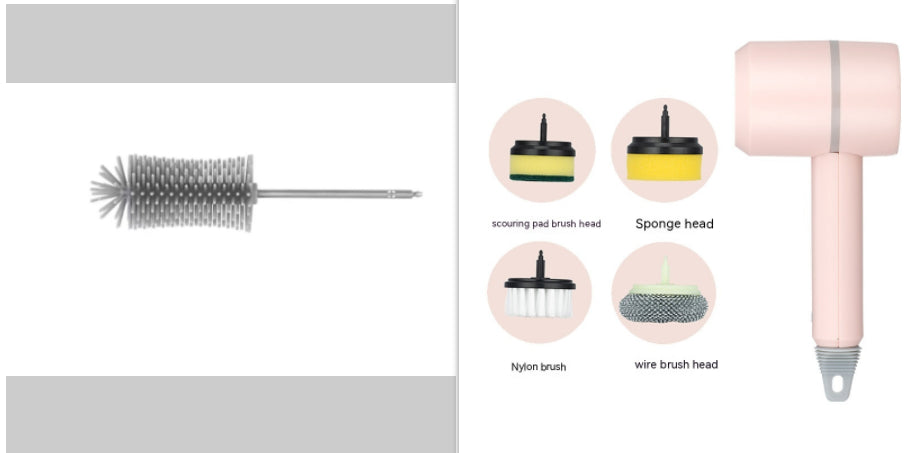 Automatic rotation for deep and powerful cleaning.