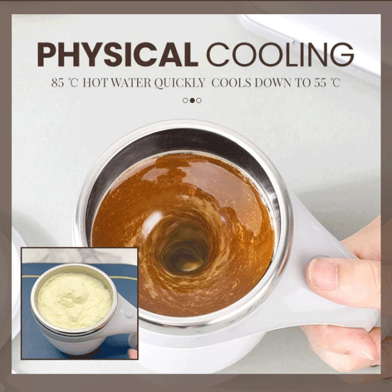 Portable Rechargeable Automatic Coffee Milkshake Stirring Mug