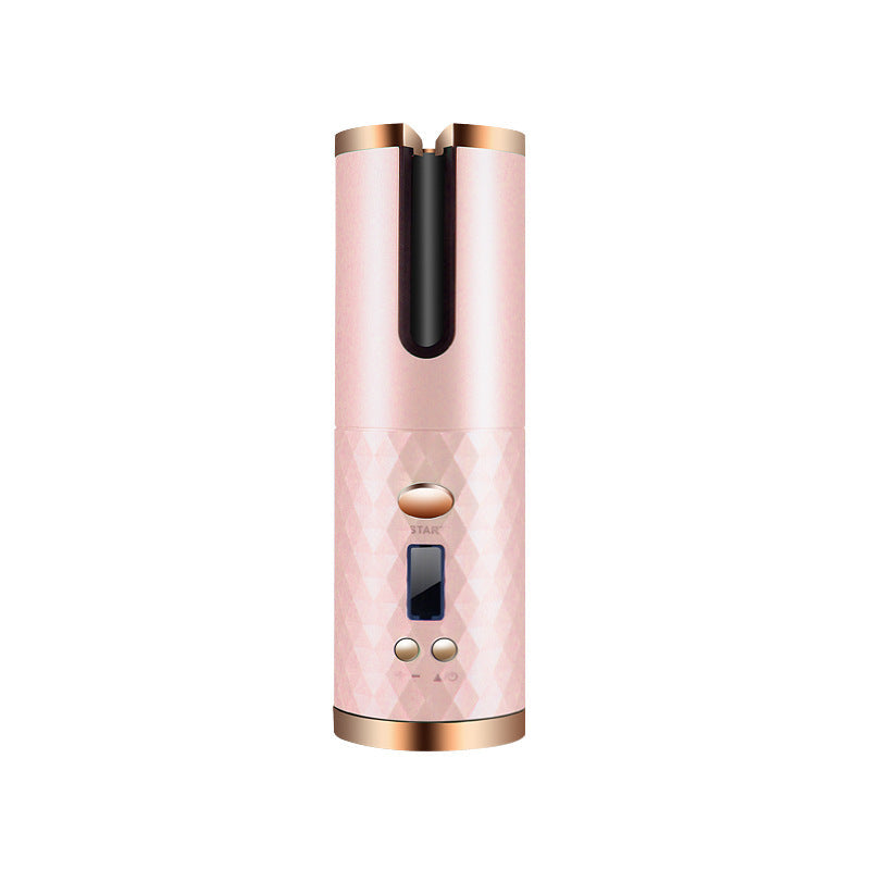 Portable Rechargeable Hair Curler with Ceramic Barrel