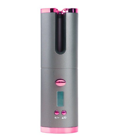 Portable Rechargeable Hair Curler with Ceramic Barrel