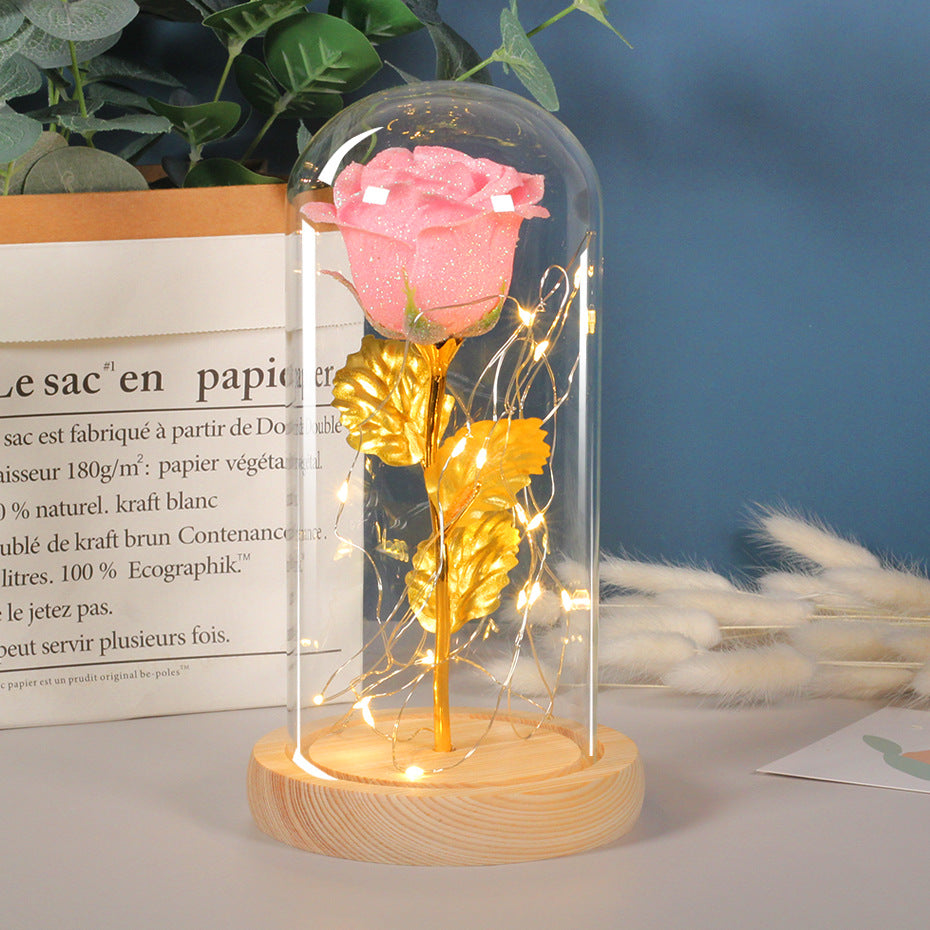 Valentine Wedding LED Eternal Rose Gift Keepsake