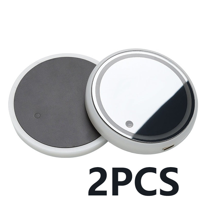 Solar USB Rechargeable LED Cup Holder Coaster