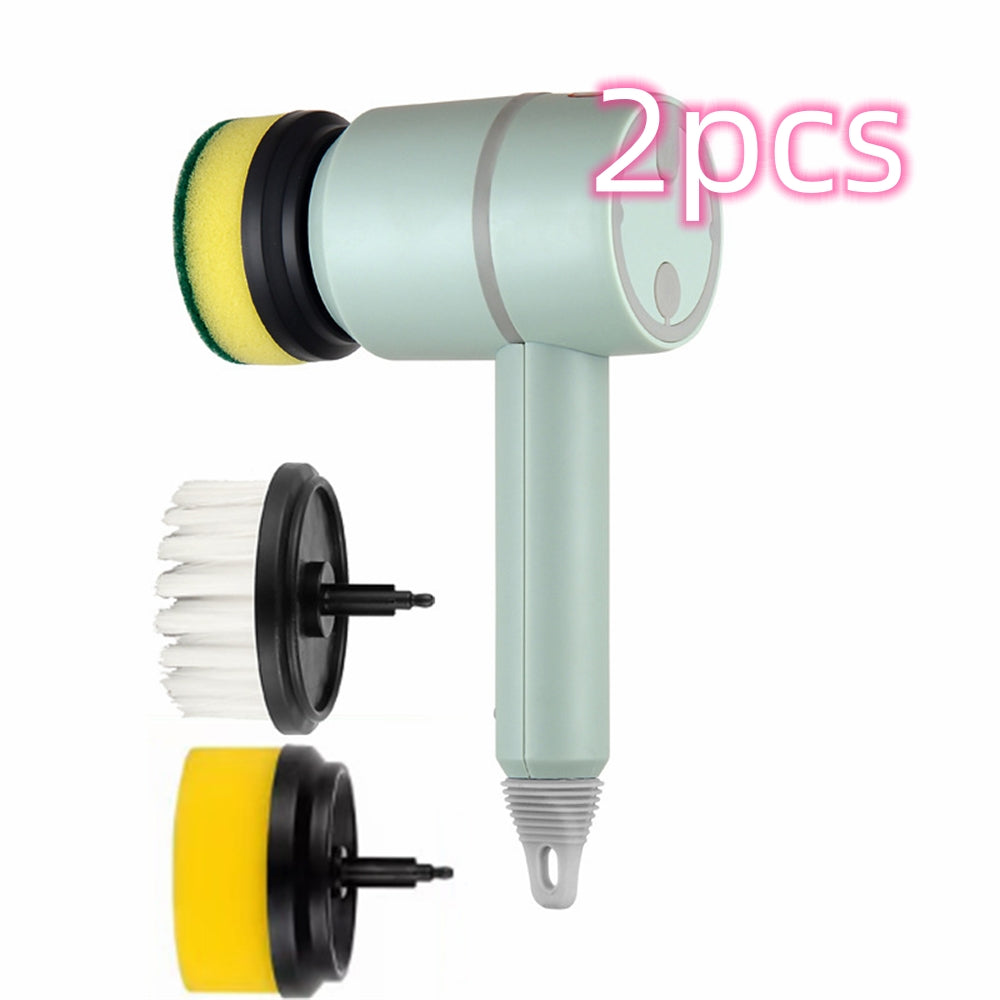 Automatic rotation for deep and powerful cleaning.