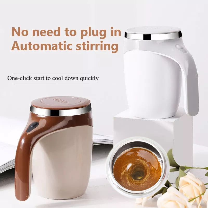 Portable Rechargeable Automatic Coffee Milkshake Stirring Mug